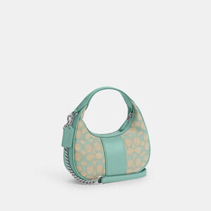 Coach Carmen Mini Crossbody In Signature Jacquard & Matching wallet